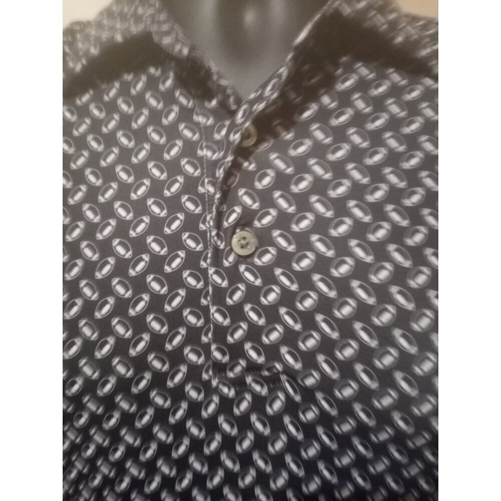 Roundtree & Yorke Performance Polo Shirt Mens Small S Black Football Work Play - Picture 3 of 12